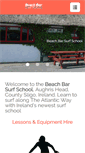 Mobile Screenshot of beachbarsurfschool.com